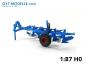 Preview: Aufsattelbeetpflug Fortschritt B551 Transportstellung blau
